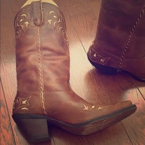 Light Brown Durango cowboy boots